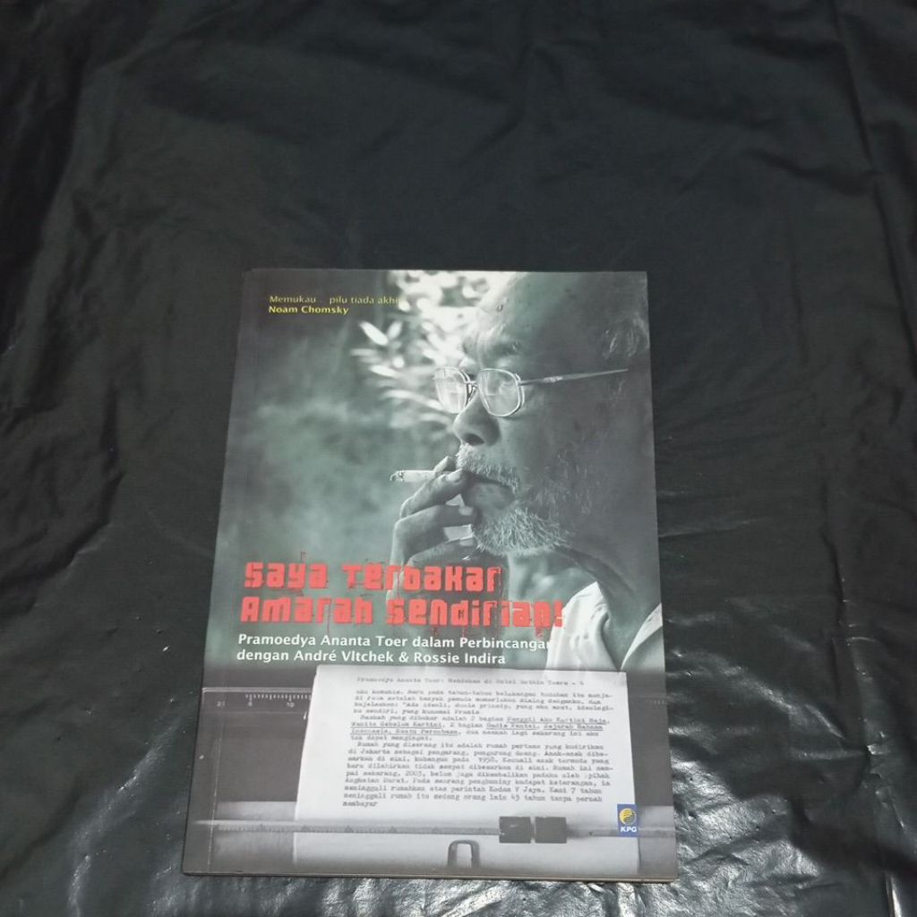 Saya terbakar amarah sendirian