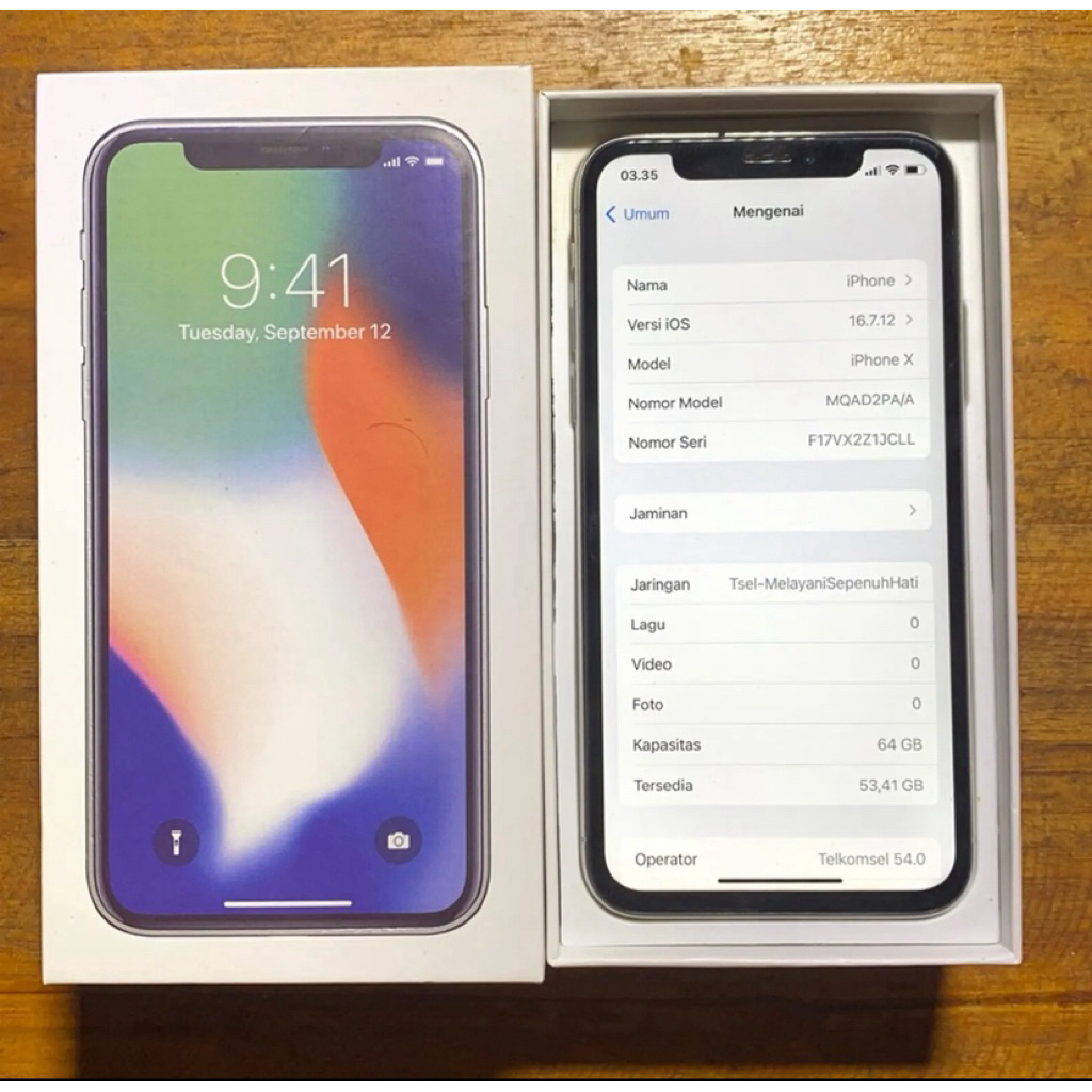iphone X ibox 256gb
