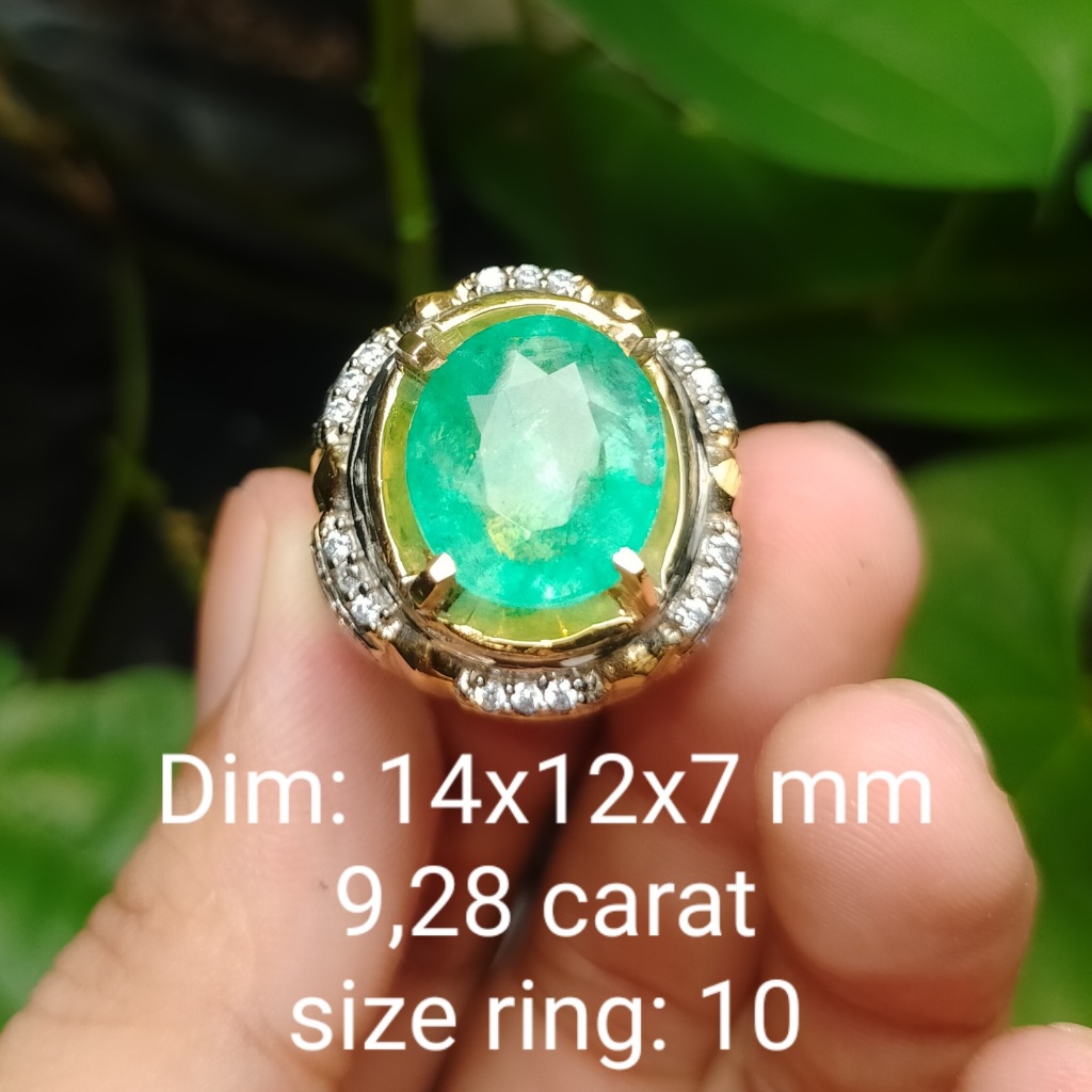 BATU ZAMRUD ASLI NATURAL RING PERAK koleksi lainnya cincin Wulung giok opal new akik bacan doko kiny