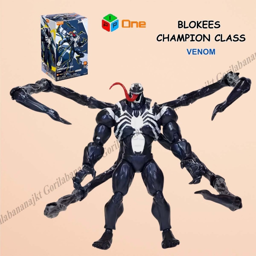 Blokees Marvel Champion Class Venom CC07 Avengers Action figure 81119