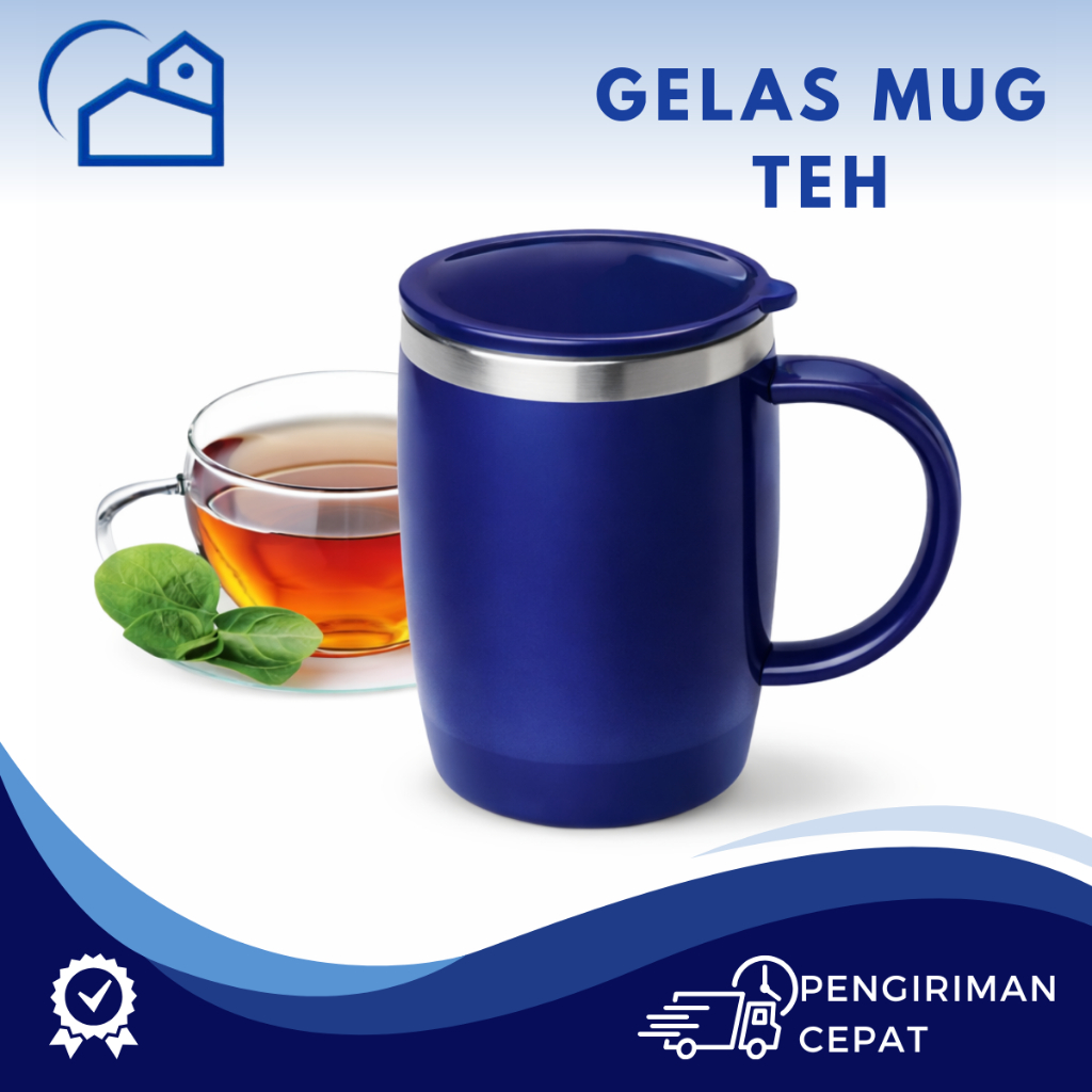 HOMESTATION - Gelas Mug Vacuum Cup Stainless Steel / Thermos Vacuum Coffee Mug Stainless 250ml