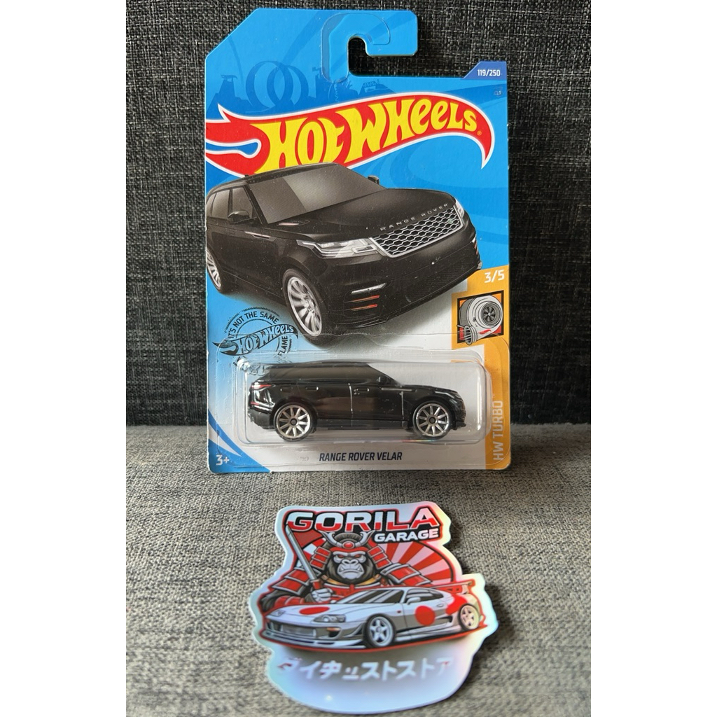 hot wheels range rover velar