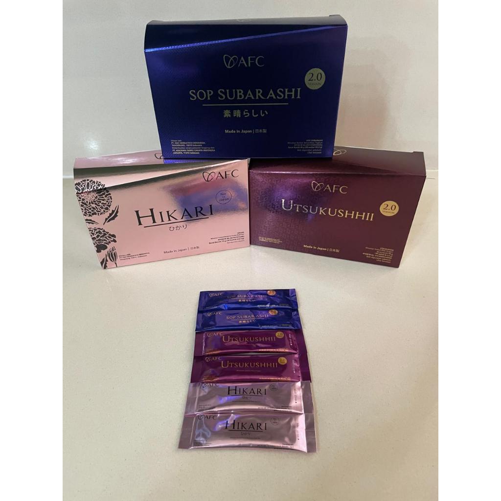 Sop Subarashi Gold Utsukushhii Gold Hikari Persachet Original Ready Stok