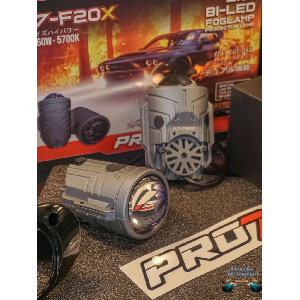 FOGLAMP PRO7 P.7-F20X | BILED FOGLAMP PROJECTOR 2 Inch PRO7  | LAMPU KABUT PRO7 | FOGLAMP PRO7 P.7F2