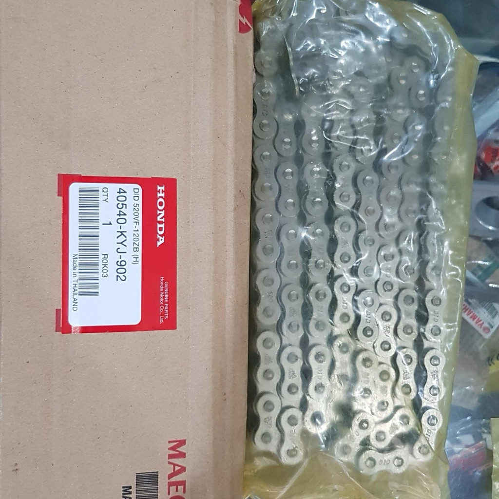 Rantai Original Honda Thailand CBR 250R CBU KYJ / K33 ( Did 520VF-120ZB (H) (40540-KYJ-902)