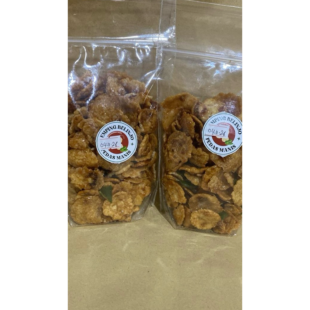 Emping Melinjo Manis | Emping Melinjo Pedas Manis