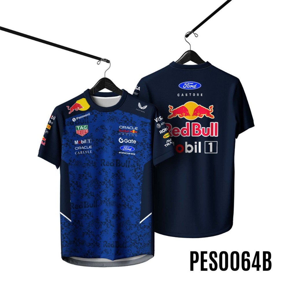 Jersey F1 Full Print Team Redbull 2026 Kerah Reguler