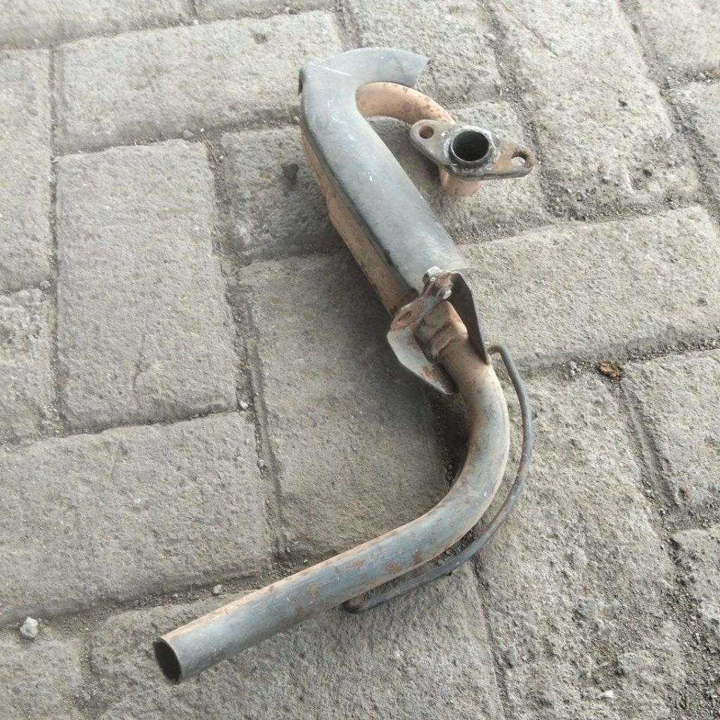 leheran knalpot standar beat deluxe bekas original