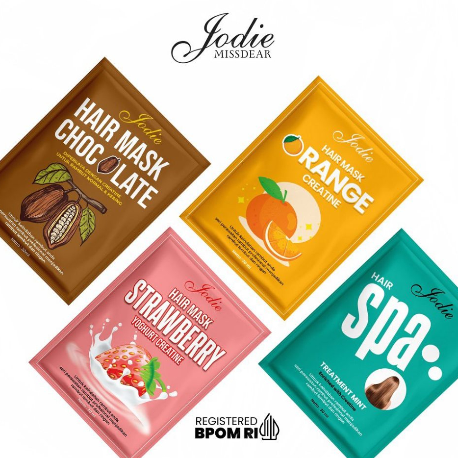 Jodie Missdear Hair Mask Cream 30ml All Variants