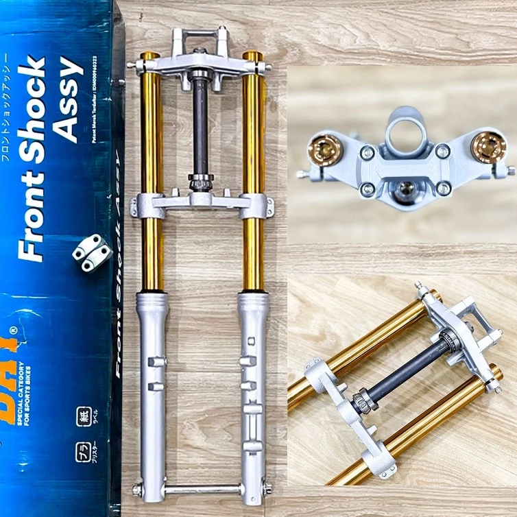 SHOCK SKOK DEPAN NINJA PNP YAMAHA RX KING VIXION SCORPIO HONDA CB GL MP TIGER DAY/KINGKONG