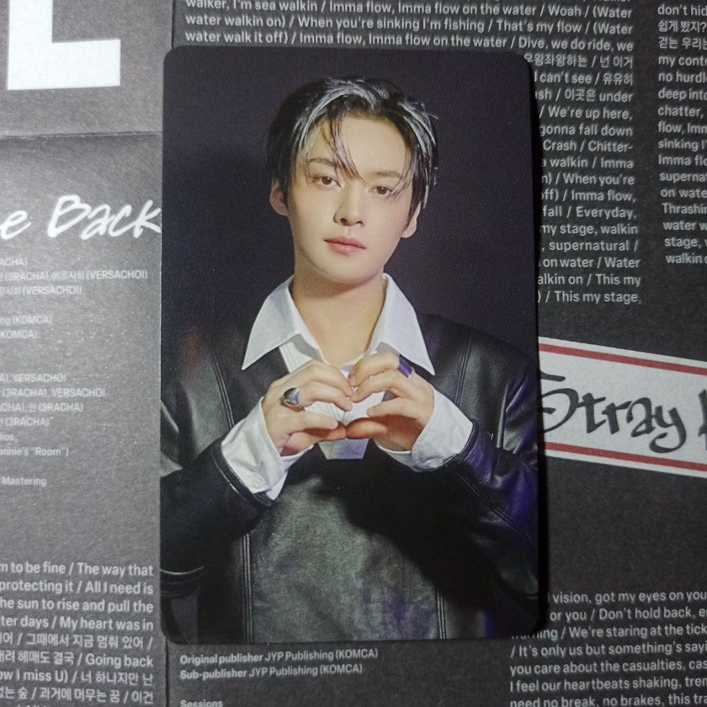 Stray Kids Photocard Lee Know POB HMV Karma PC