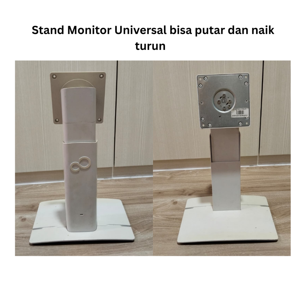 Stand Universal/ Kaki Monitor Lcd Led Bisa Untuk Semua Ukuran Monitor bisa putar naik turun