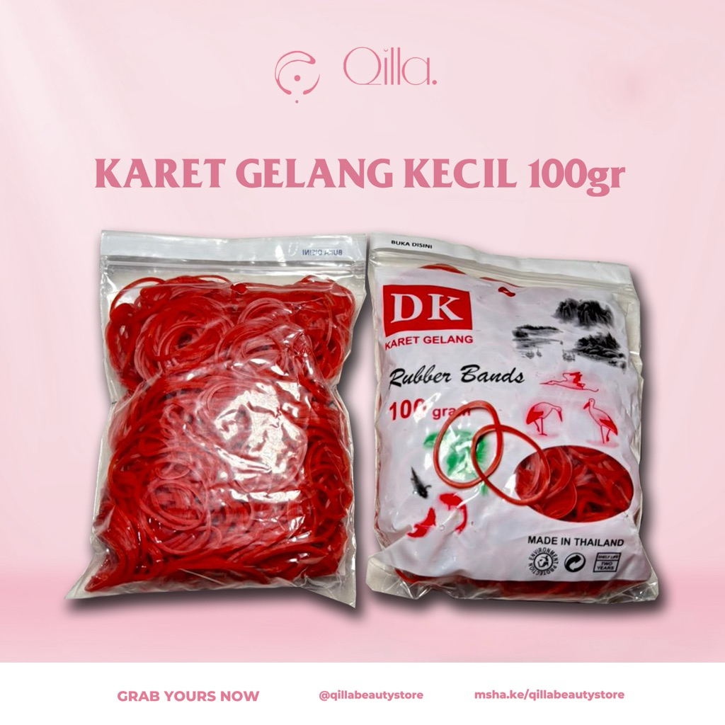 Karet Gelang Medium isi 100 PCS - Karet Gelang Murah