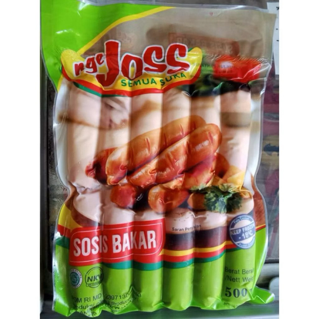 Sosis ngejoss bakar 500gr
