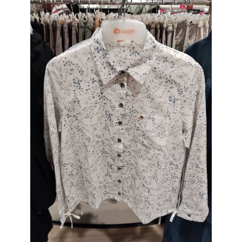 kemeja wanita triset original