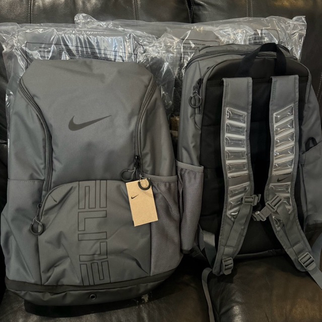 NIKE ELITE GREY V3 2025 || 100% ORIGINAL WITH TAG AND PLASTIC || READY STOCK || TAS SEPATU BASKET NI