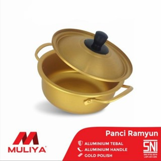 Panci Ramyun Korea 16CM Muliya/Panci Emas Korea/Panci Pot Ramyeon Korea/Panci Ramen Gold