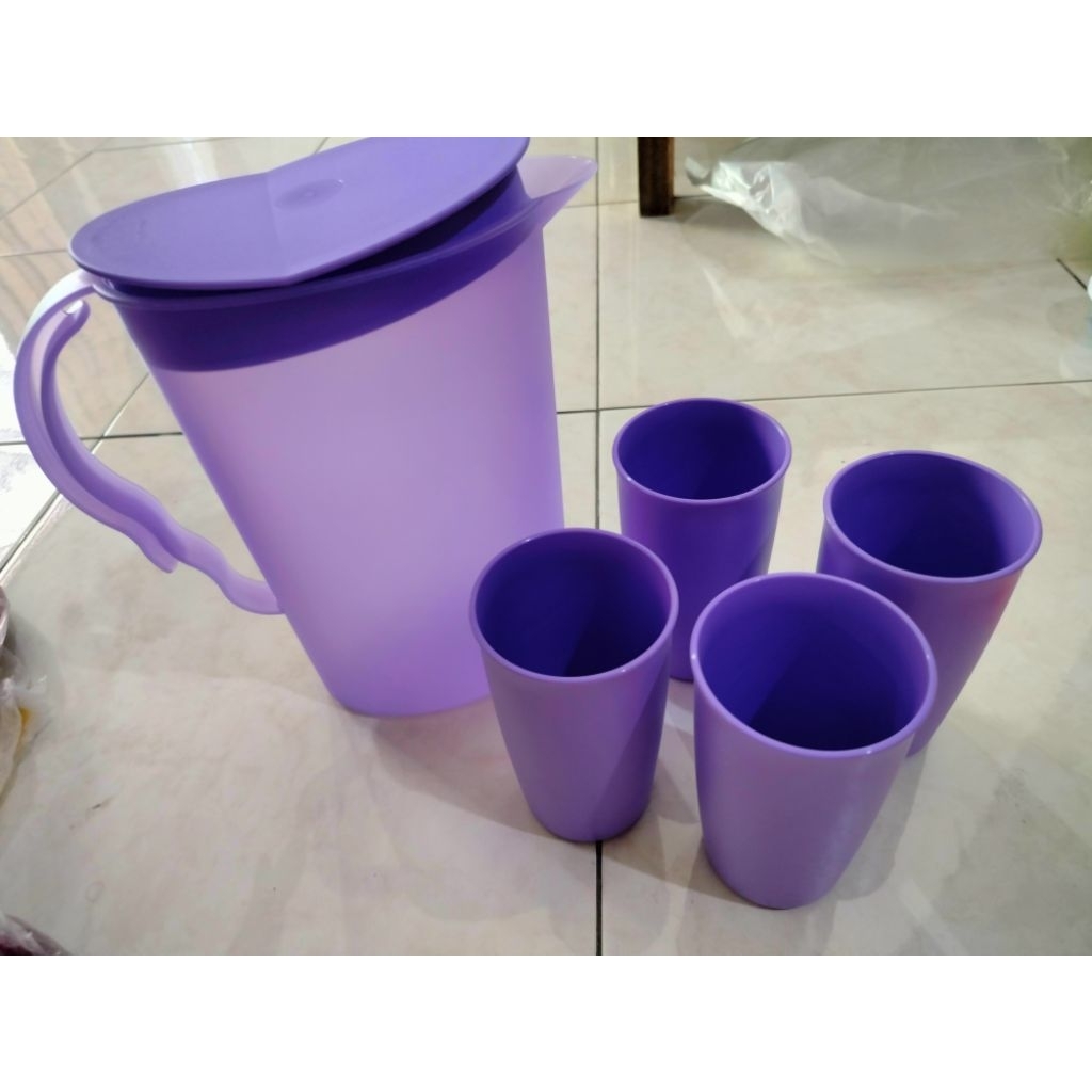 pitcher set tupperware