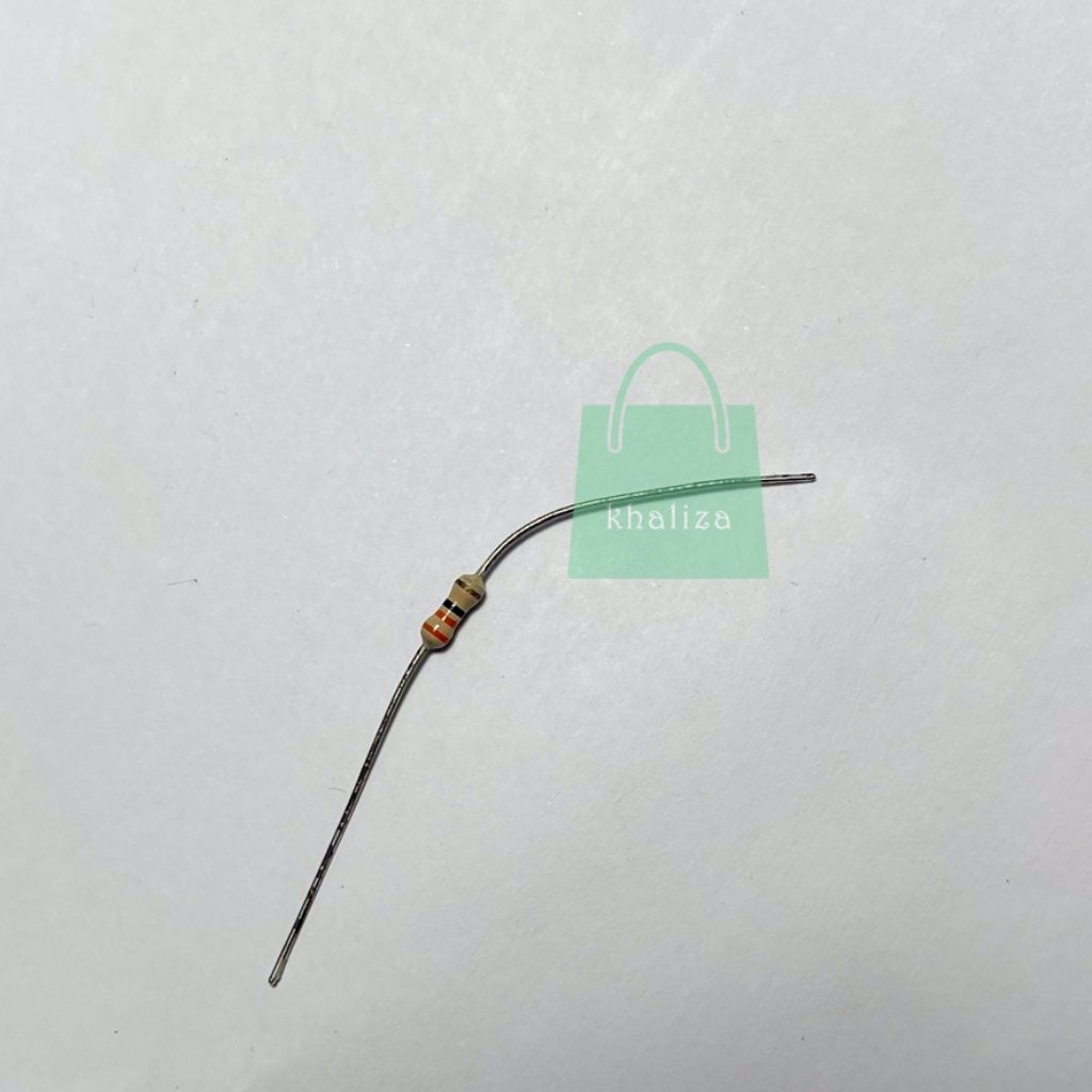 Resistor 33 Ohm 5% Karbon 1/4 Watt