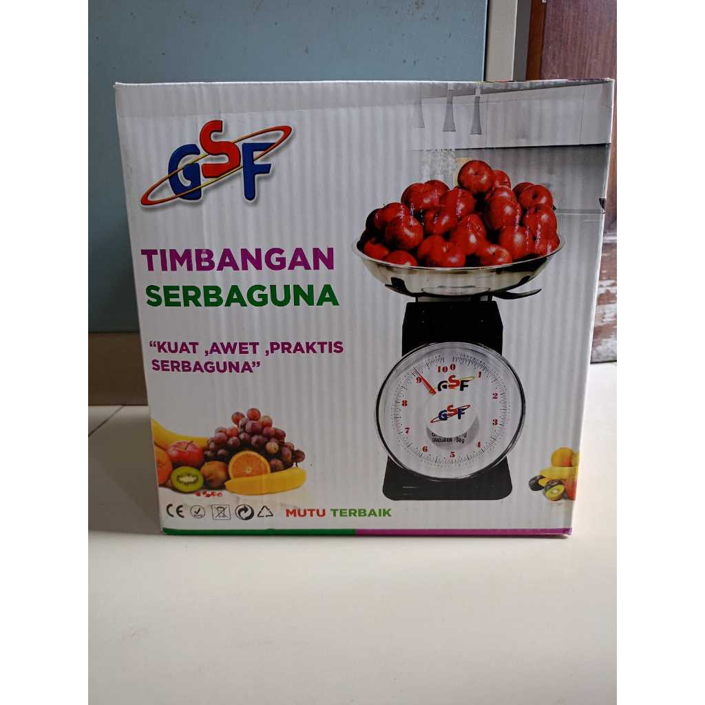 Timbangan jarum serbaguna GSF G-4310 10kg kuat, awet, praktis, dan serbaguna