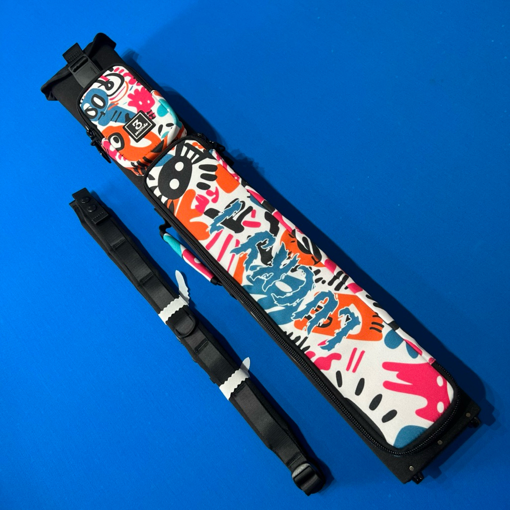 Tas Stick Billiard 3 SECOND X LUCKY 2 Cue Hardcase 3x5 / Tas 3 Second X Lucky One Hardcase 3x5 (Limi