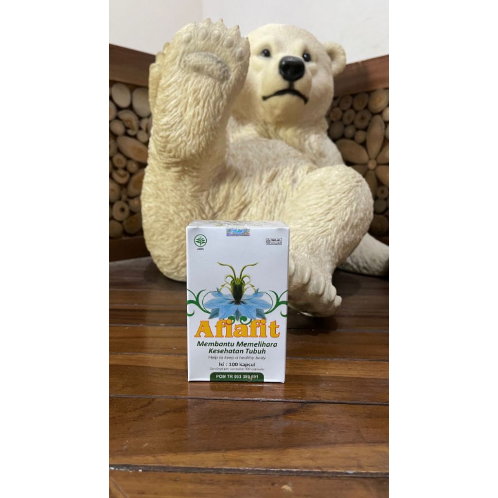 AFIAFIT HERBAL KAPSUL ISI 100 KAPSUL ORIGINAL 100%