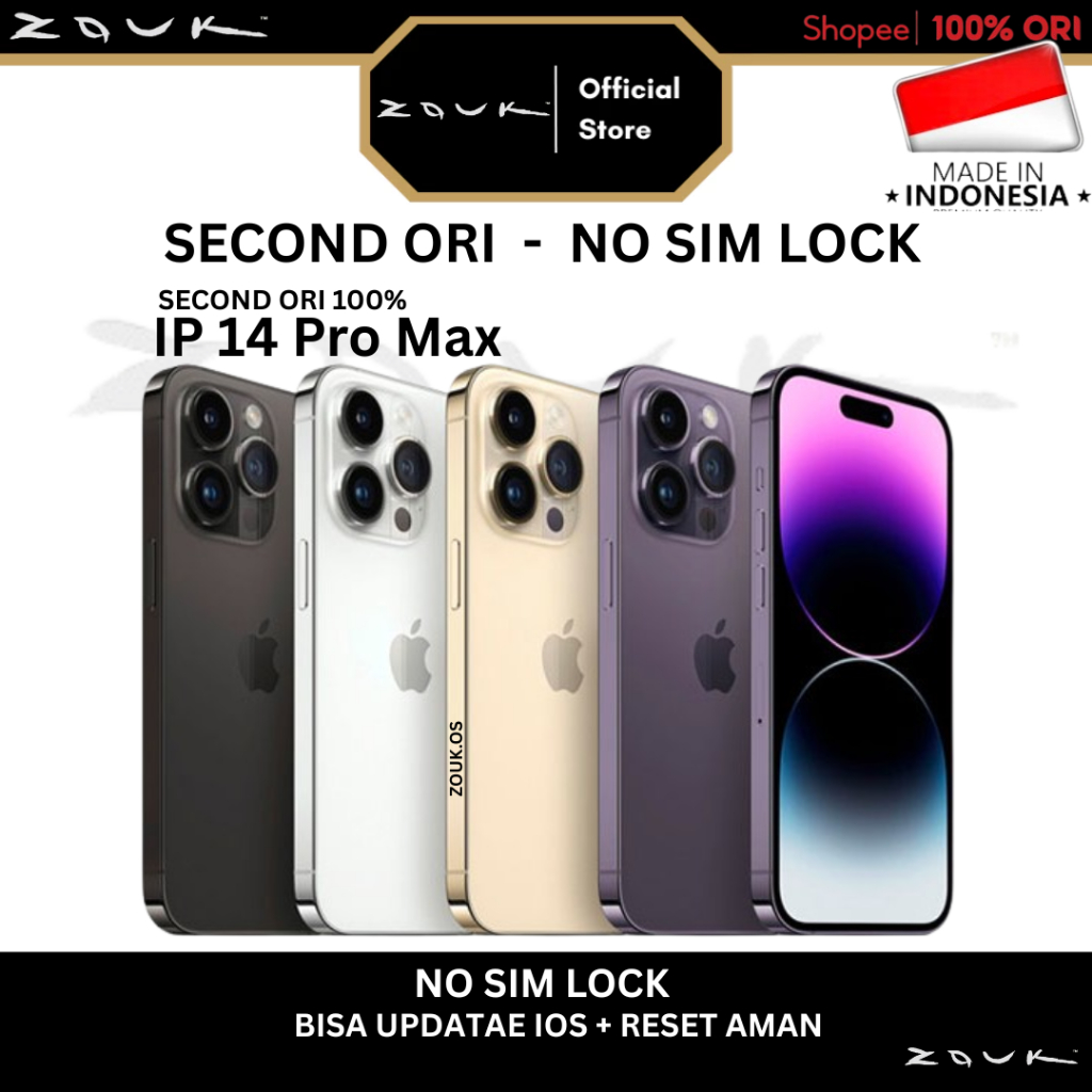 IP 14 Pro Max / IP 14 Pro Second inter ProMax Normal 128GB 256GB