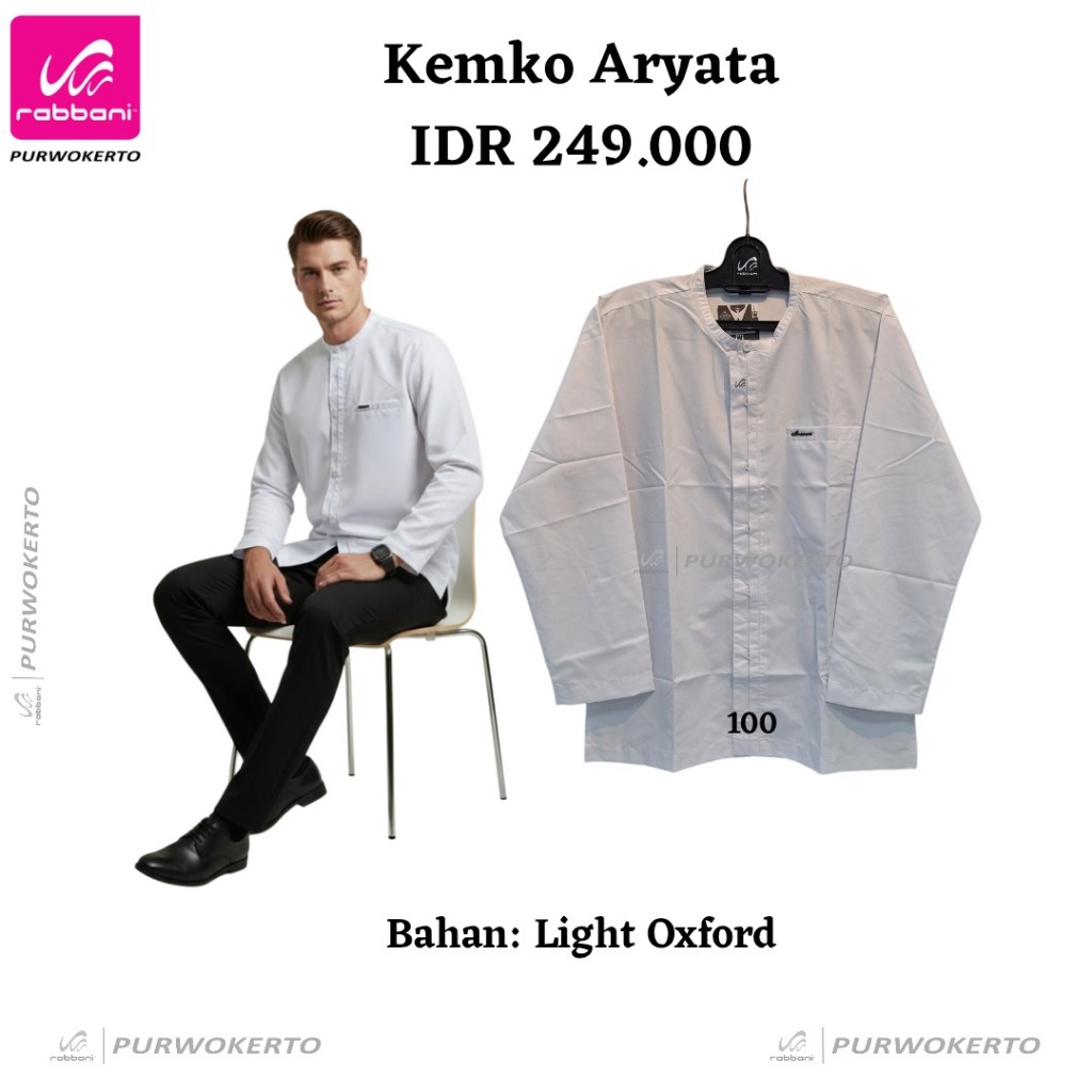 RABBANI - KEMEJA KOKO ARYATA BLG / KEMKO ARYATA BLG RABBANI