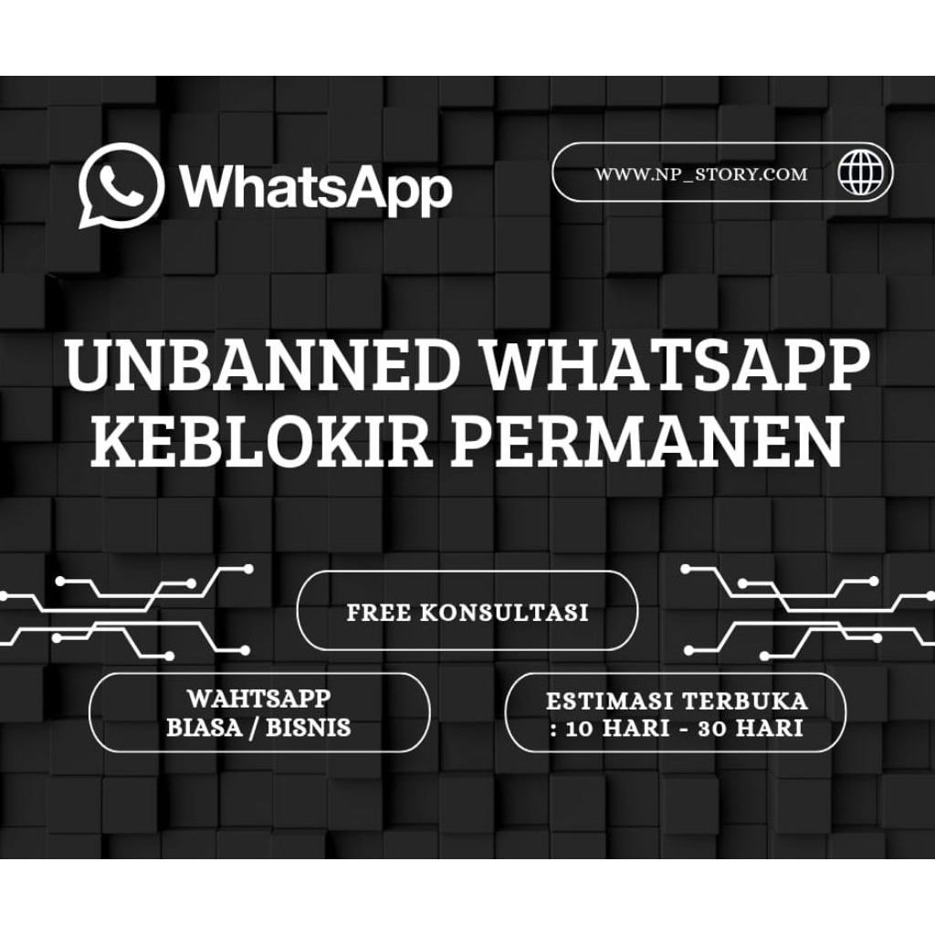 Jasa Buka Blokir/Ban Whatsapp permanen