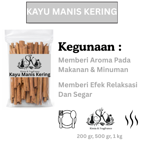 Kayu Manis Kering / Kayu Manis Batang / Kayu Manis