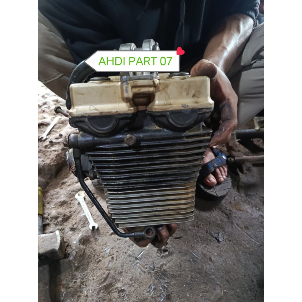 HEAD KOP FULL ISI SATRIA FU 150 KARBU ORIGINAL COPOTAN SIAP PAKAI