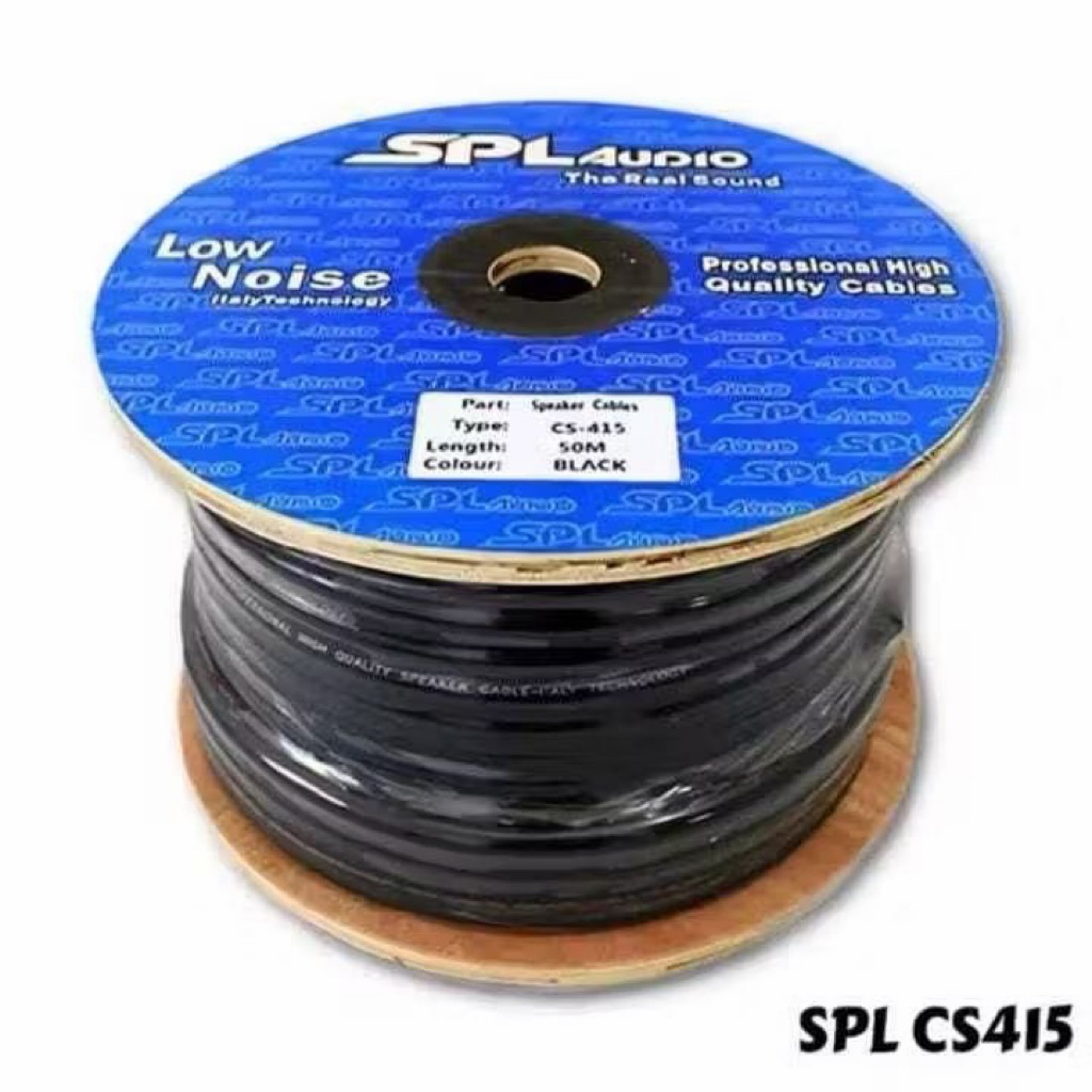 KABEL SPEAKER SPL AUDIO CS-415 TIPE 4X1.5 HARGA PER ROLL ISI 100M
