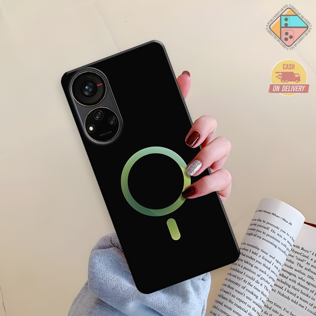 ZTE Blade V40s  Macaron Square Black Softcase ZTE Blade V40s