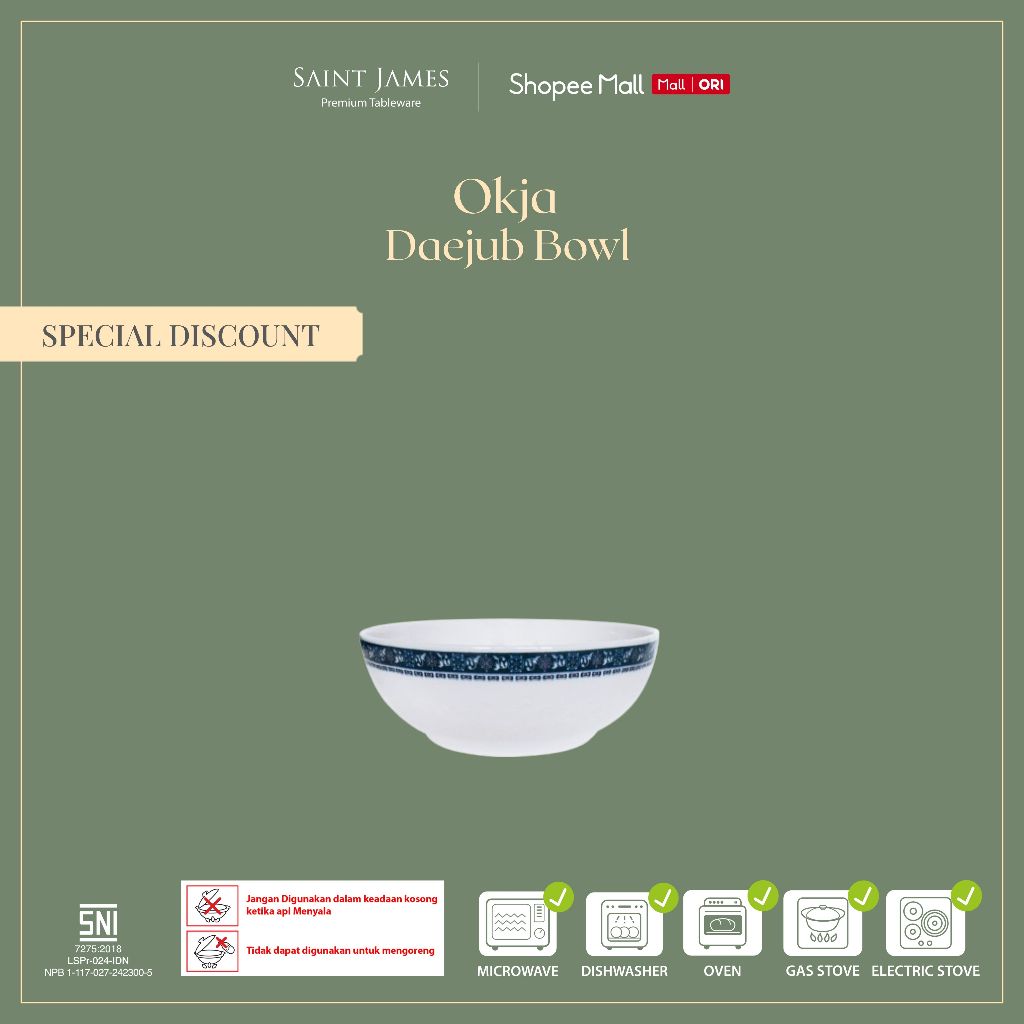 Deskripsi Produk Saint James Daejub Okja