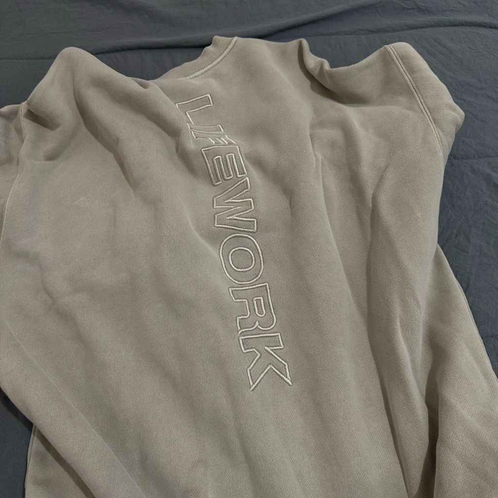 lifework washed sweater