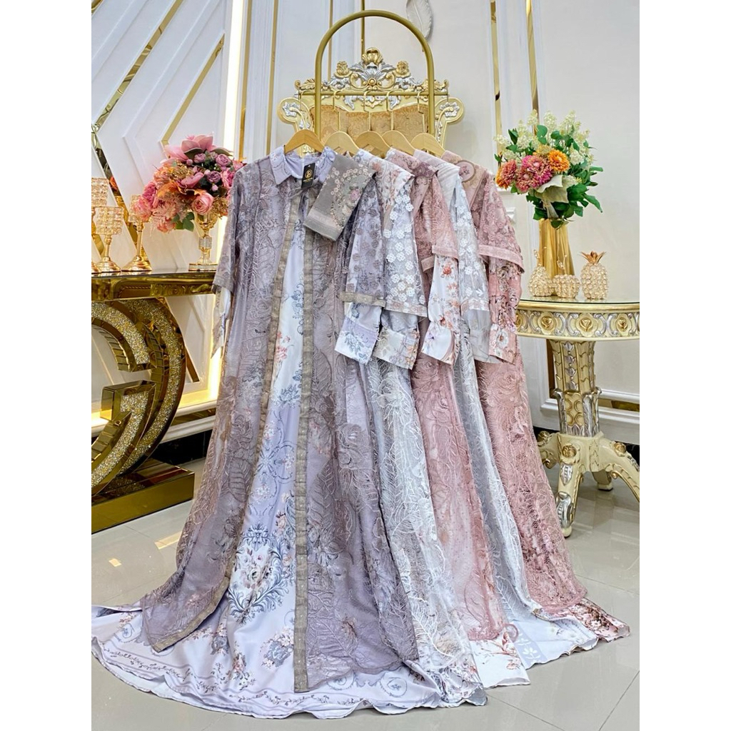 GAMIS MEWAH  HIJAB VIRAL EDISI LEBARAN BY INNA BUTIK