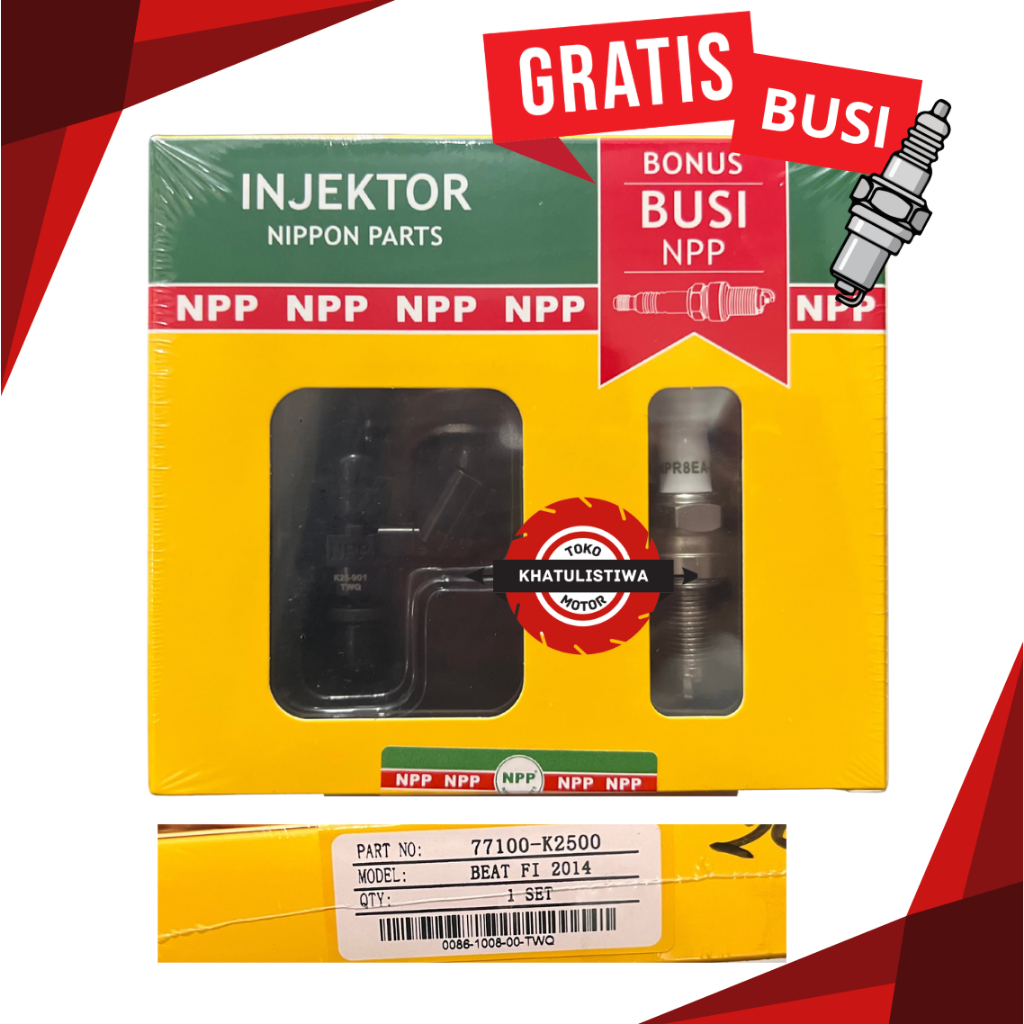 [GRATIS BUSI] INJEKTOR BEAT FI 2014 INJEKTOR BEAT FI NPP INJEKTOR NPP ORI