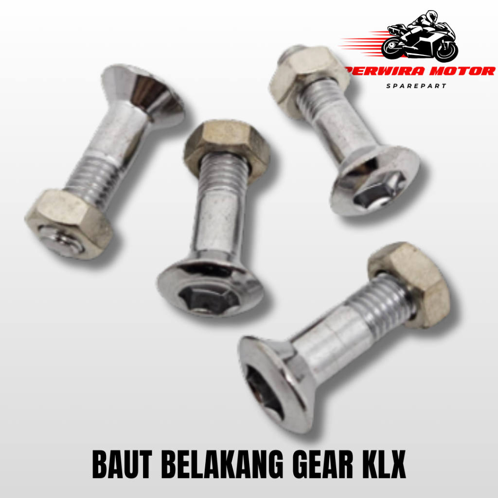 Baut/Baud Gear/Gir BelakangBaut Gear KLX