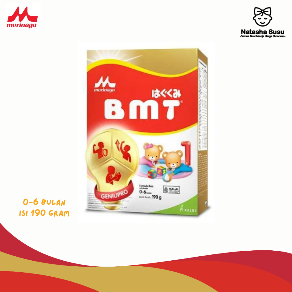 Morinaga BMT Gold (BOX) - 190 gr Susu formula 0-6 bulan