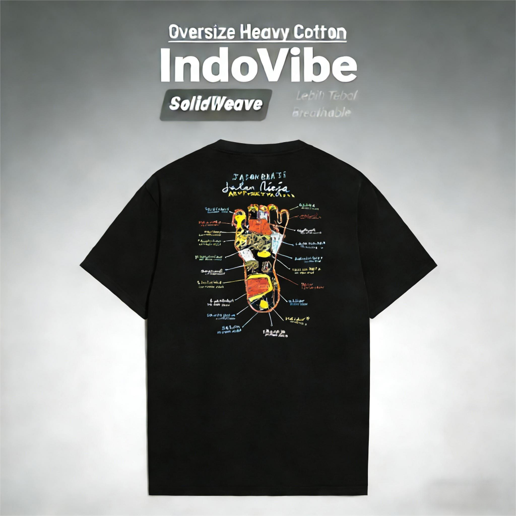 Jason Ranti - Akupunktur 2022 Tshirt - Black | Original Merchandise