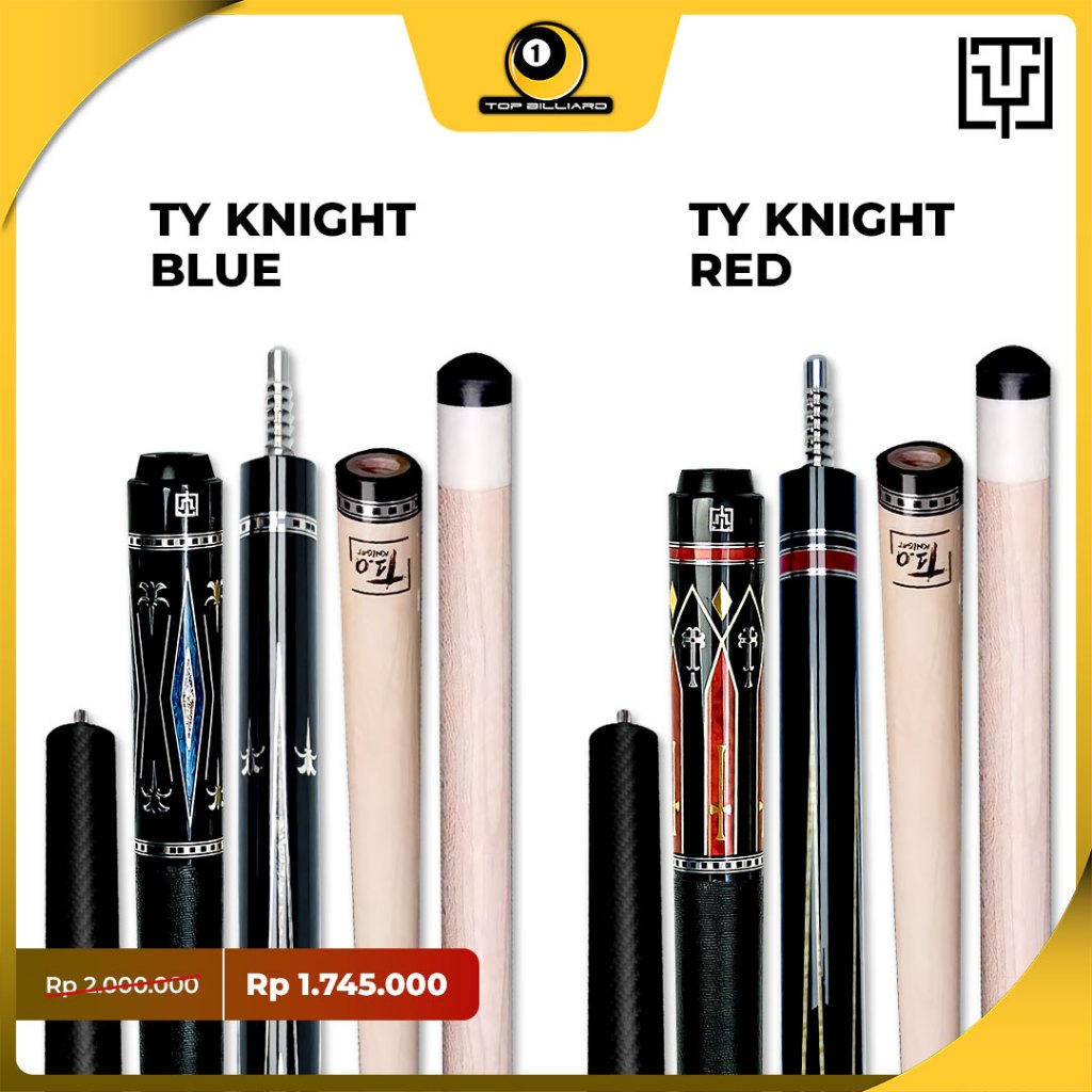 Stik Play TY Knight by Fury Maple Wood Cue Billiard Play Free Extension