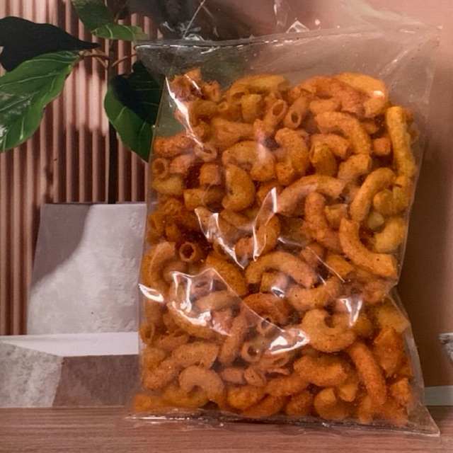 Makaroni Bantet 250g - 1000g (1Kg) Cemilan Nagih | Snack Gurih Renyah | Favorit Ngemil