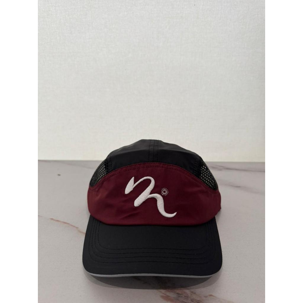 HemitPower “Measser Caps” -  Running Cap Maroon & Black