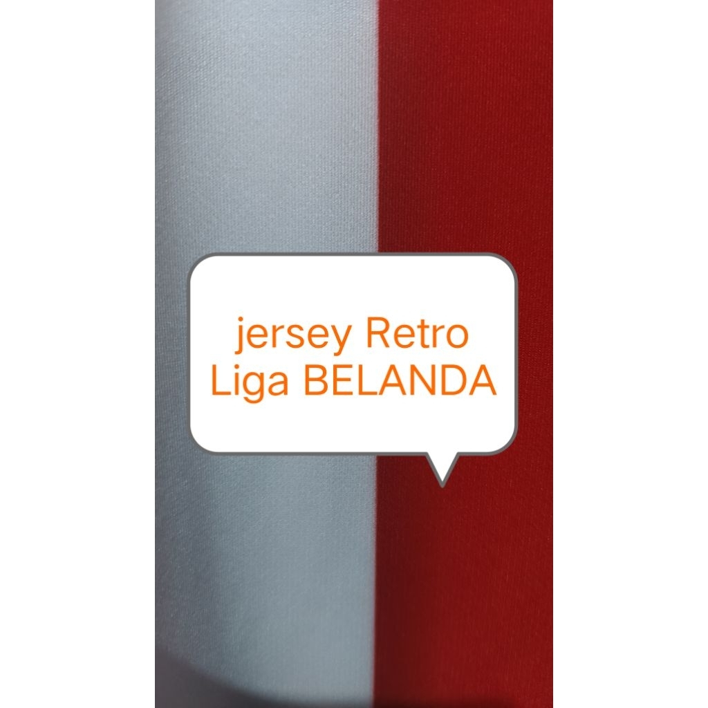 jersey Retro Liga Belanda