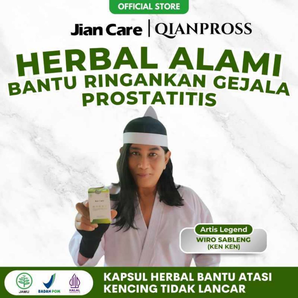 Jian Care Qianpross - Herbal Prostat Original BPOM