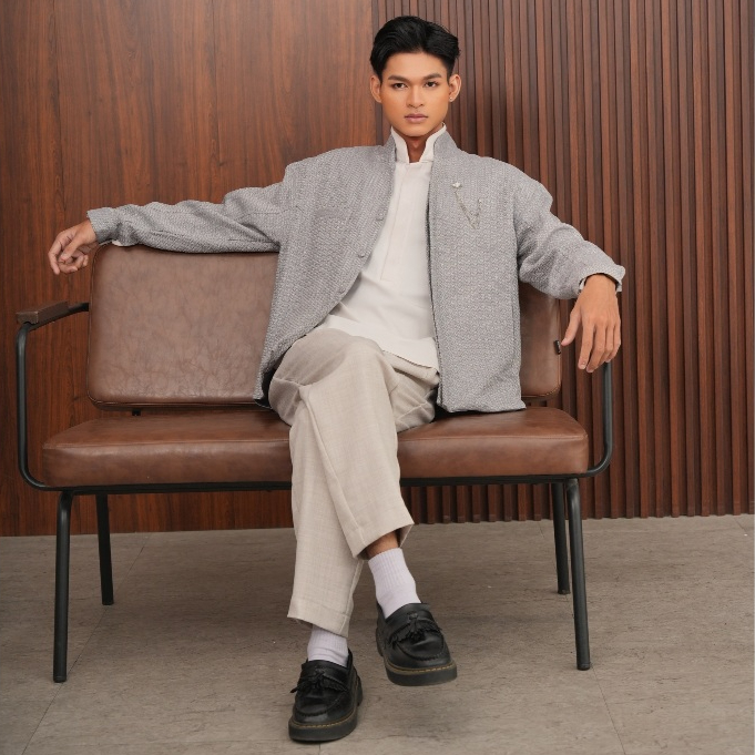 HANEUM - Raden Outer - Jaket Beskap Pria Formal Casual