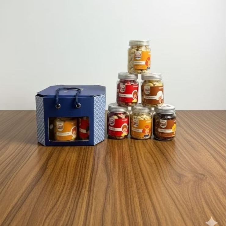 hampers mini Ina cookies kue kering hantaran parcel bingkisan kue coklat lebaran