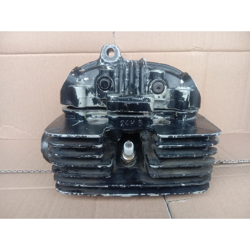 Cylinder Head Blok Head Suzuki Thunder 125 Barang Original Copotan