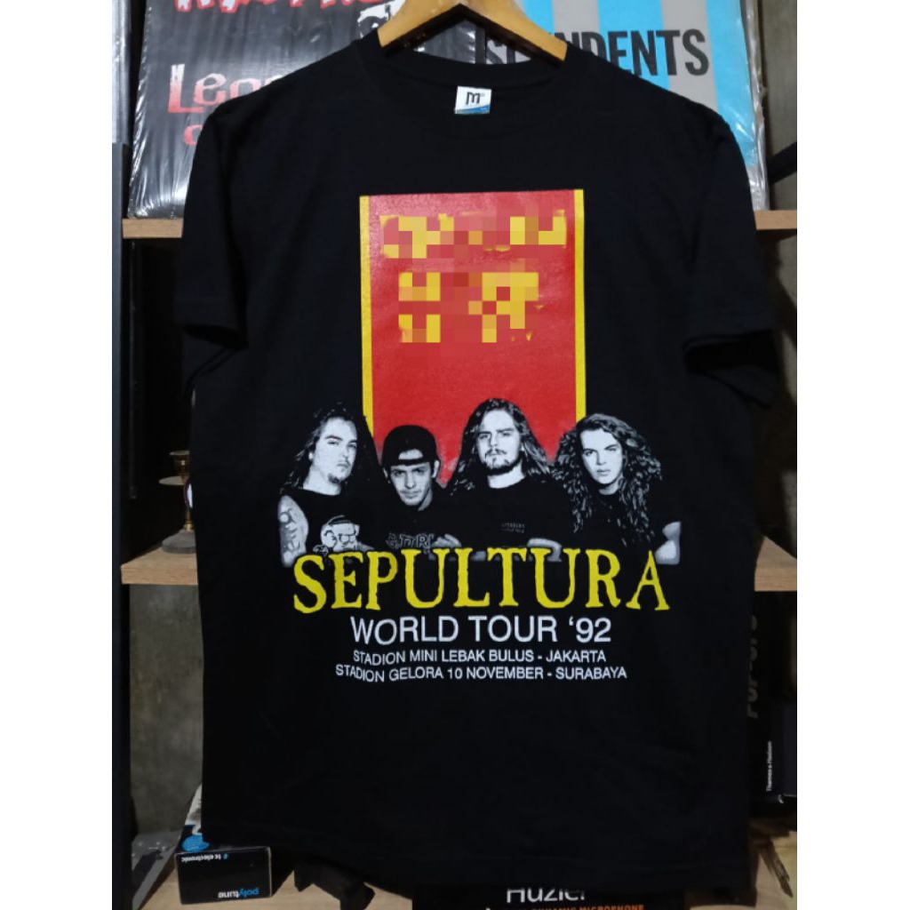 KAOS BAND SEPULTURA - WORLD TOUR '92 DJ SUPER SHOW