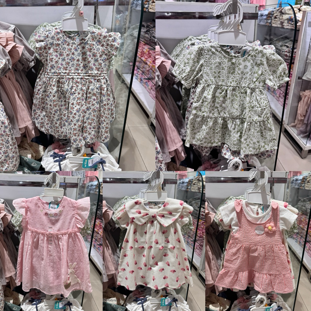 LIT*LE M BABY - NEW Dress Anak Perempuan (0-36 bulan)